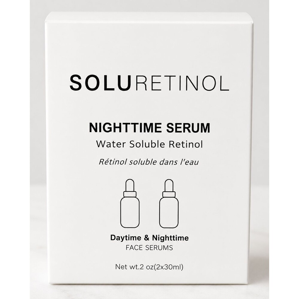 Soluretinol Advanced Wrinkle Serum,Skin Renewing Day And Night System
